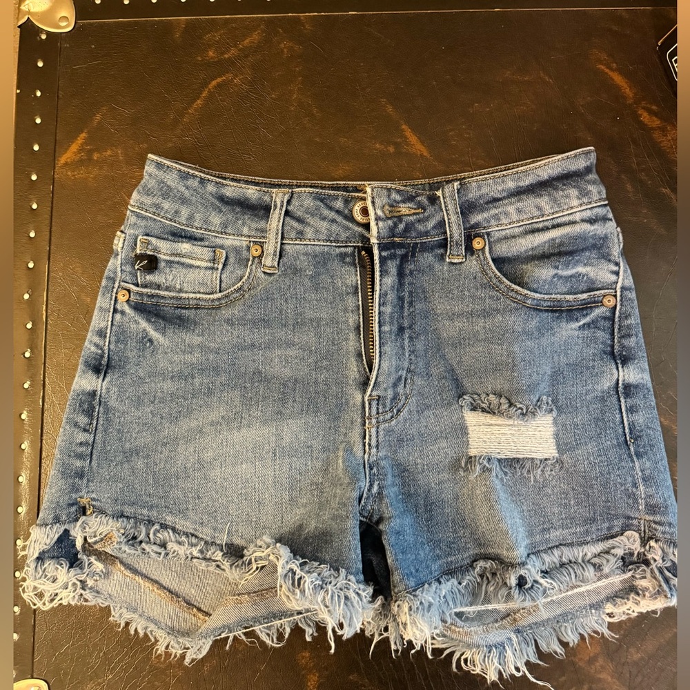 Kancan women’s Jean shorts | distressed | high waisted